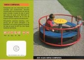 Juego infantil Mesa Carrusel
