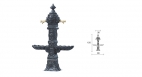Fuente Bilbao doble