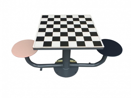 Mesa de ajedrez antivandalica 2 asientos