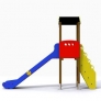Torre con tobogán para niños